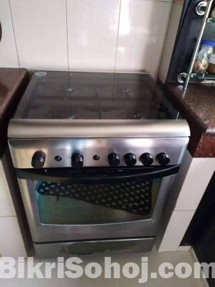 4 burner stove with convection oven